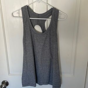 Athleta Gray Nitro Workout tank top